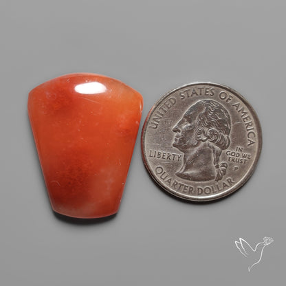 Natural Strawberry Quartz Cabochon