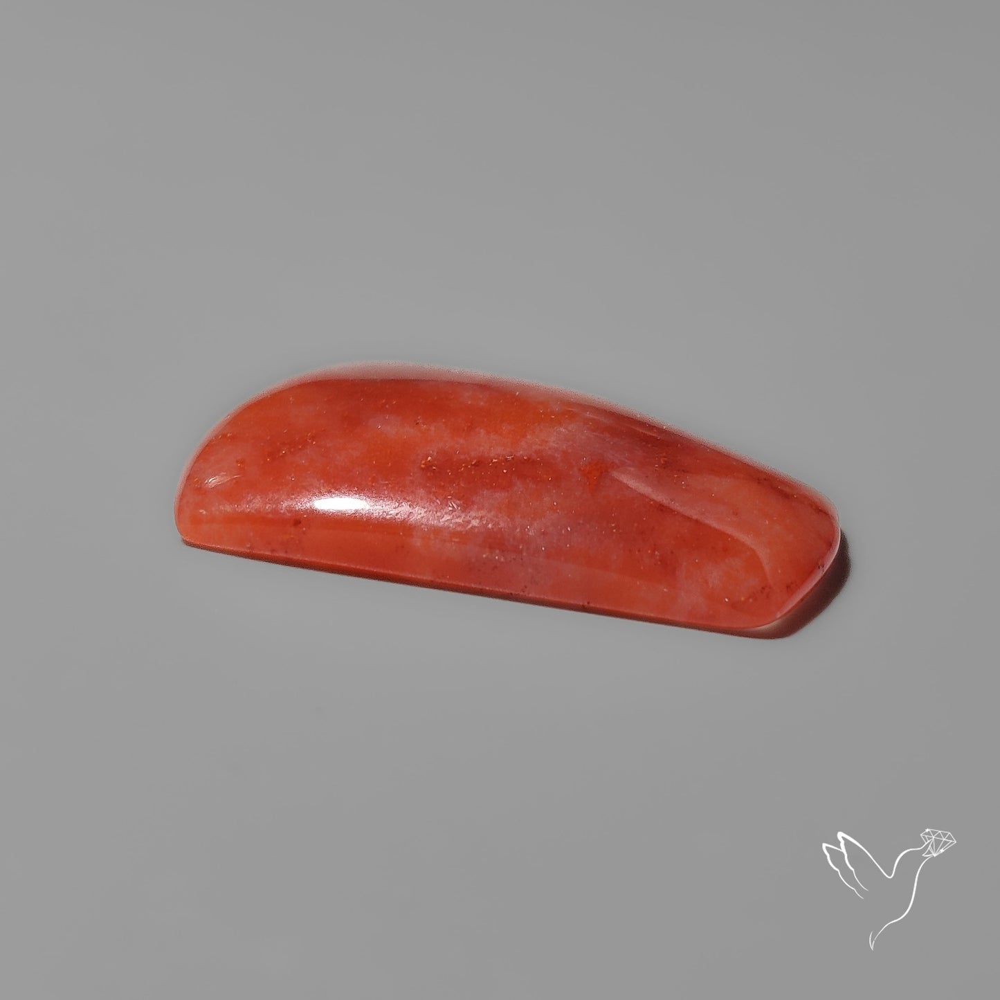 Natural Strawberry Quartz Cabochon