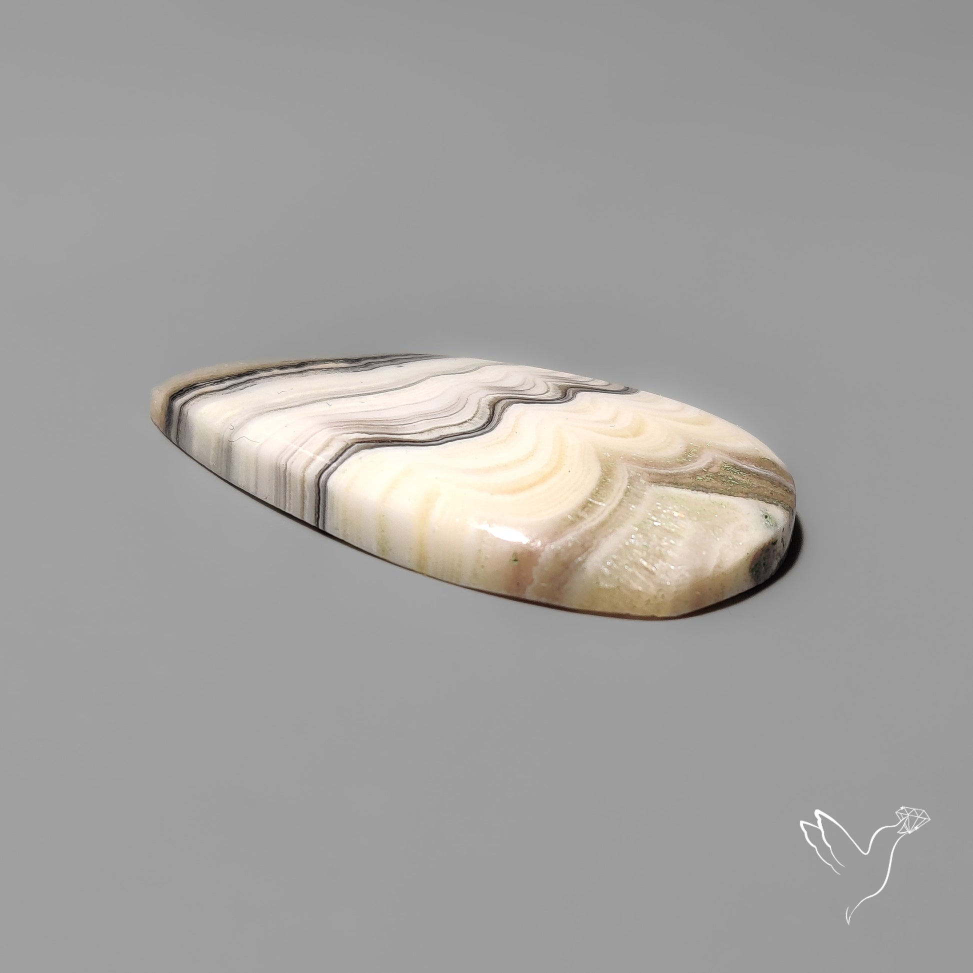 Phantom Calcite Cabochon