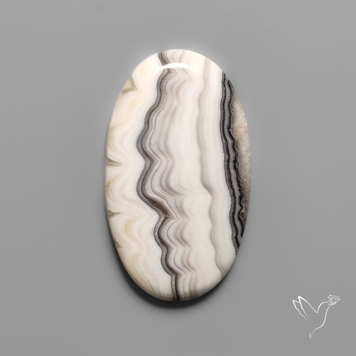 Phantom Calcite Cabochon