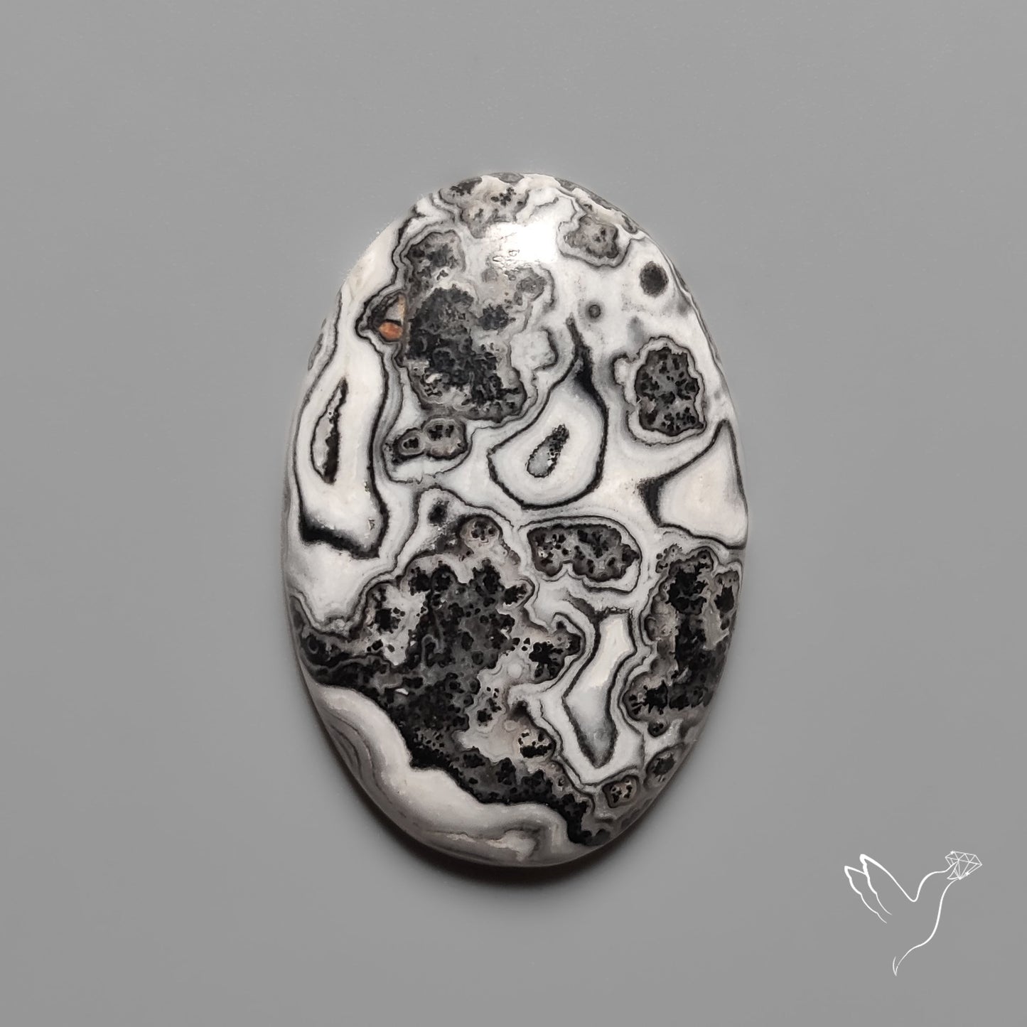 Phantom Calcite Cabochon