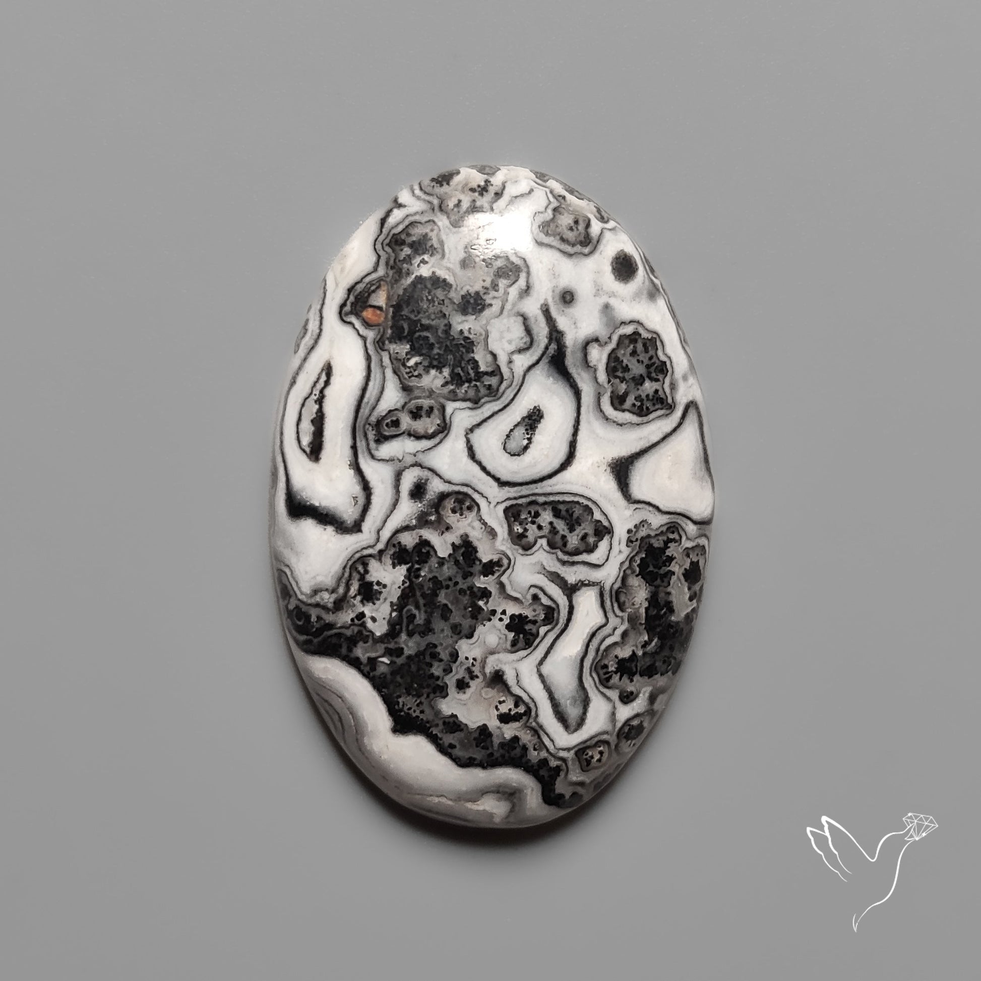 Phantom Calcite Cabochon