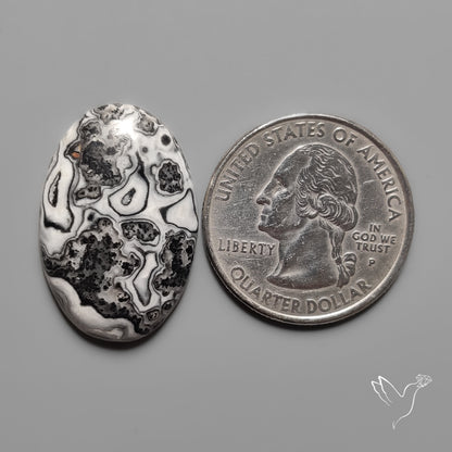 Phantom Calcite Cabochon