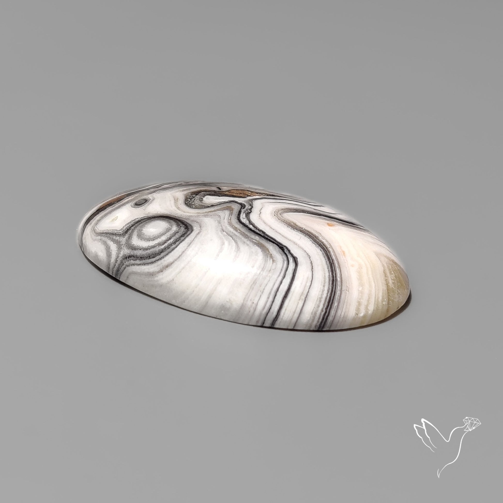 Phantom Calcite Cabochon