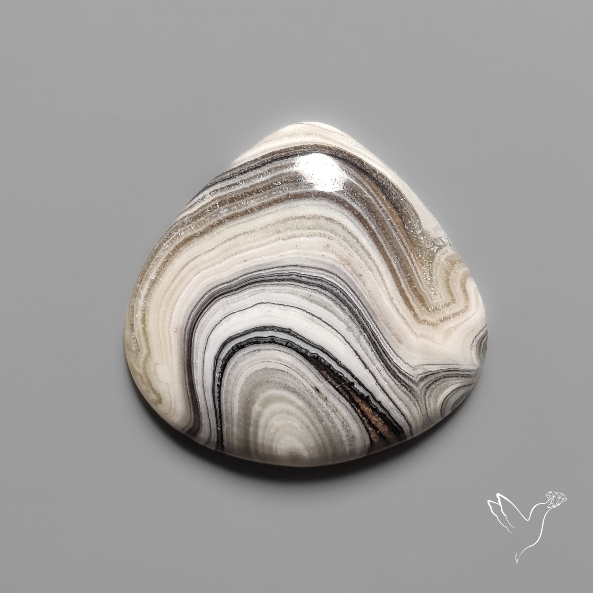 Phantom Calcite Cabochon