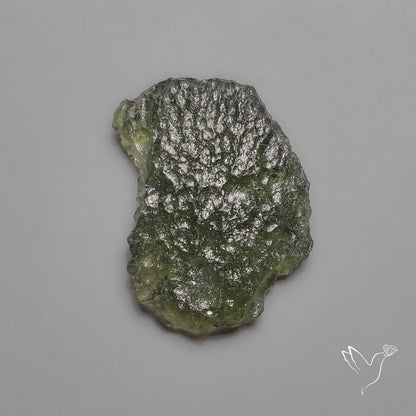 Rare Natural Moldavite Raw Green