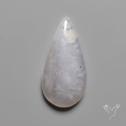 Namibian Blue Chalcedony Cabochon