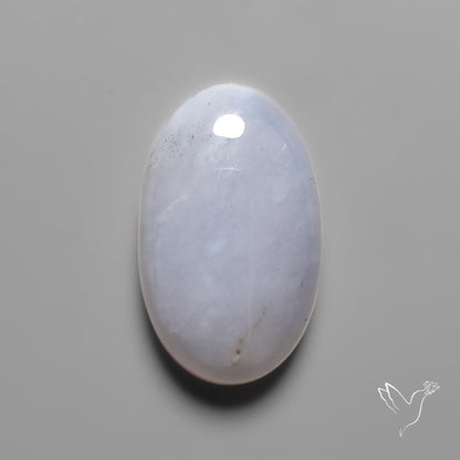 Namibian Blue Chalcedony Cabochon