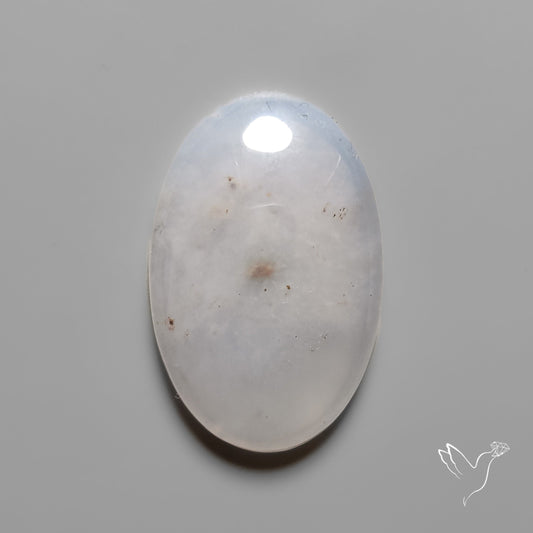 Namibian Blue Chalcedony Cabochon