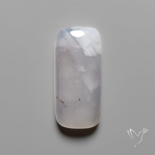 Namibian Blue Chalcedony Cabochon
