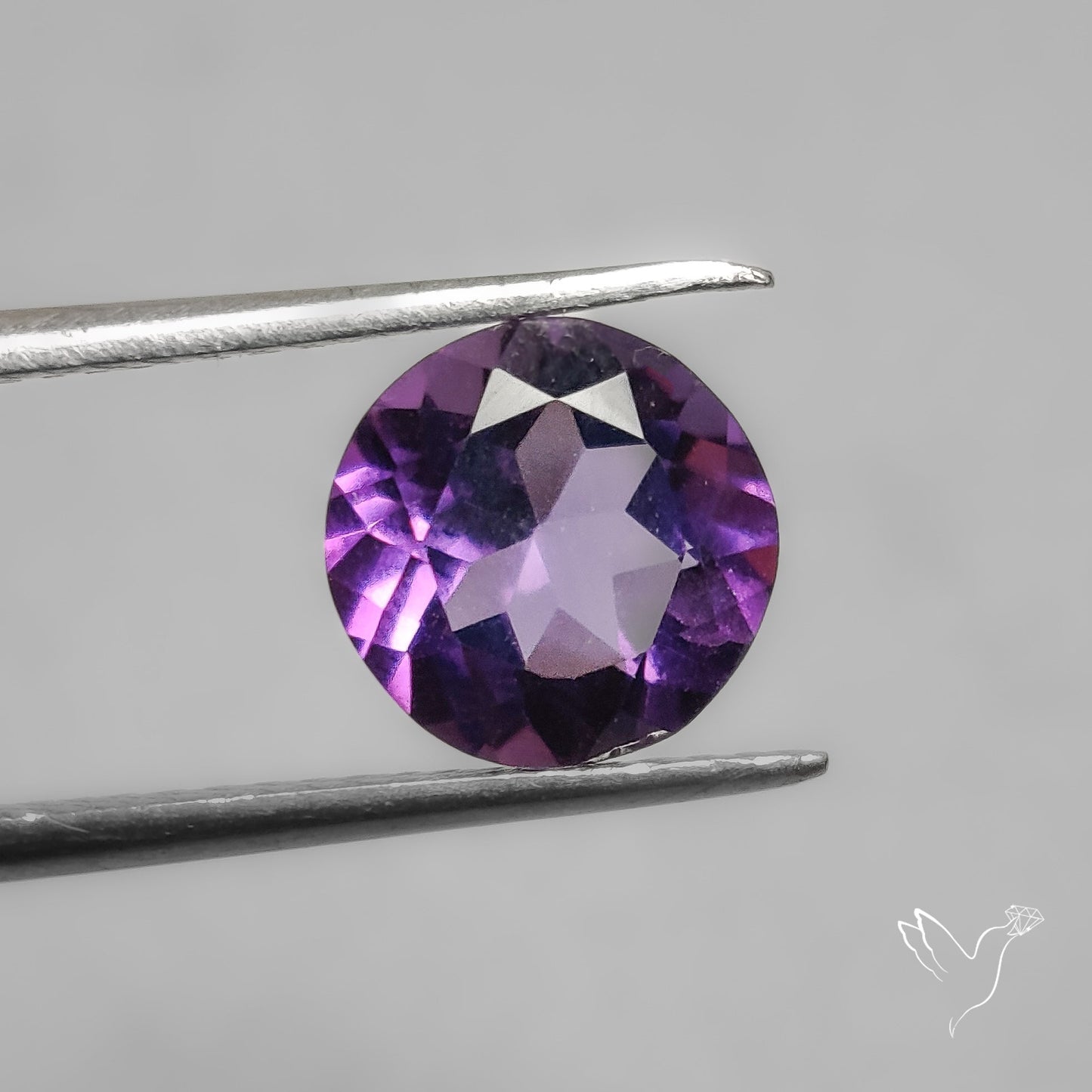 Faceted Amethyst