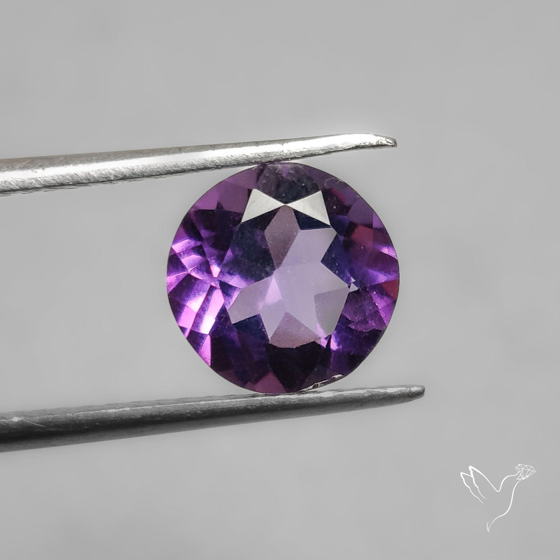 Faceted Amethyst