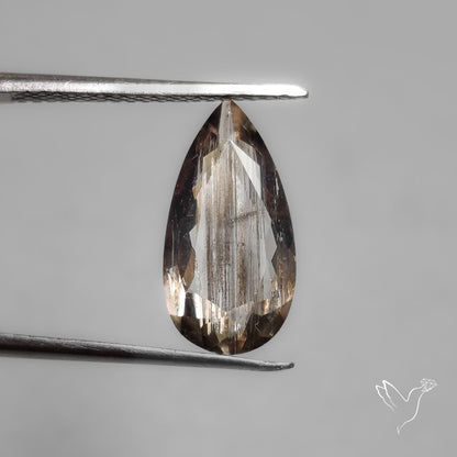 Rare Rainbow Scapolite Faceted Gemstone