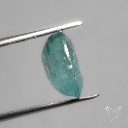 Faceted Teal Kyanite