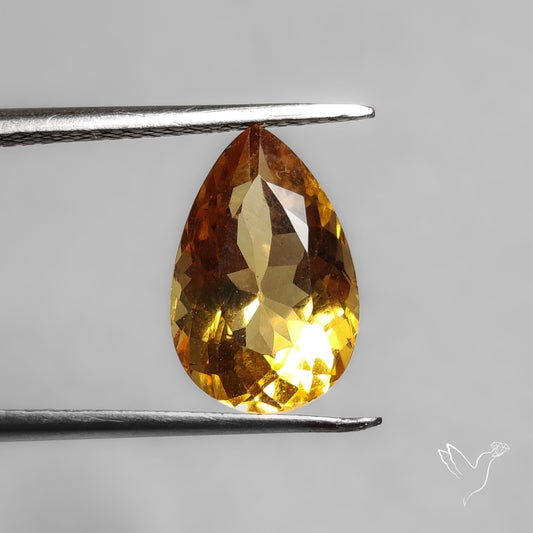 Faceted Citrine