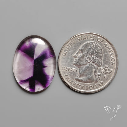 Trapiche Amethyst Cabochon