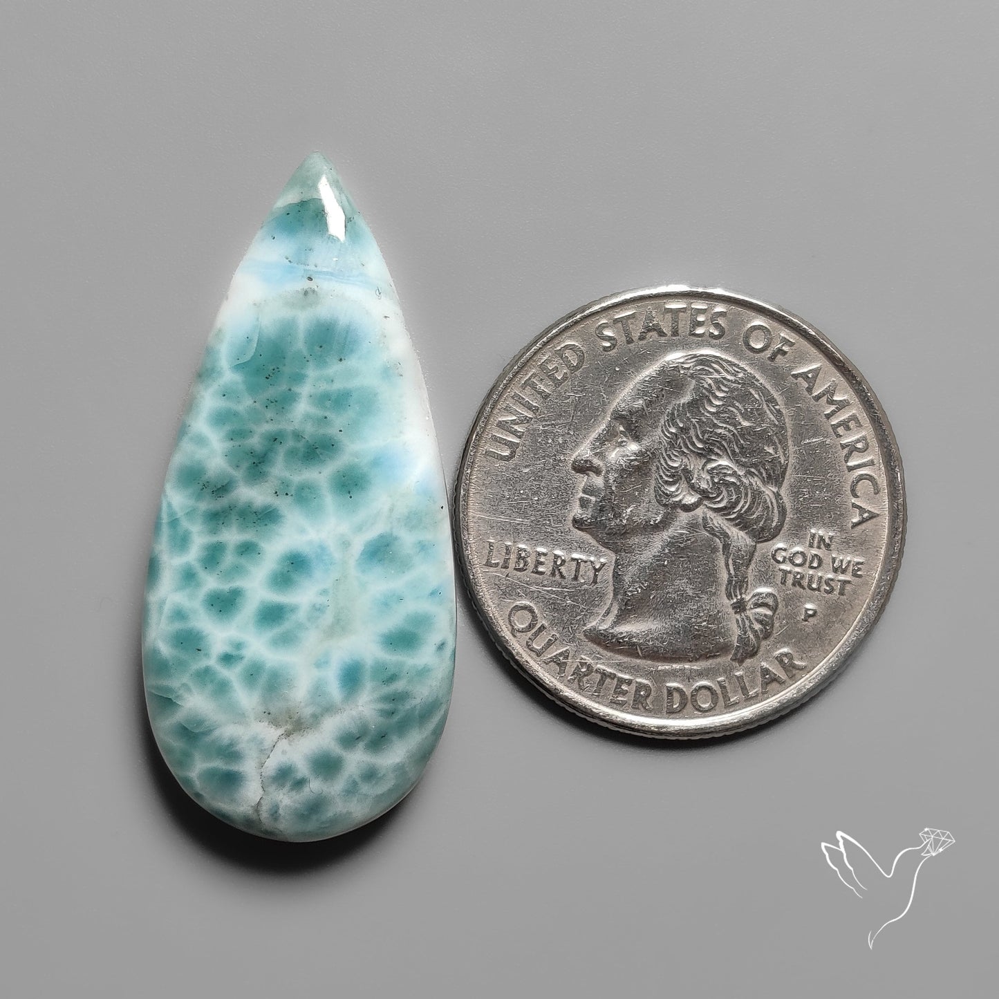 Larimar Cabochon