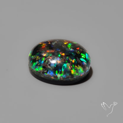 Crushed Opal Inlay Cabochon