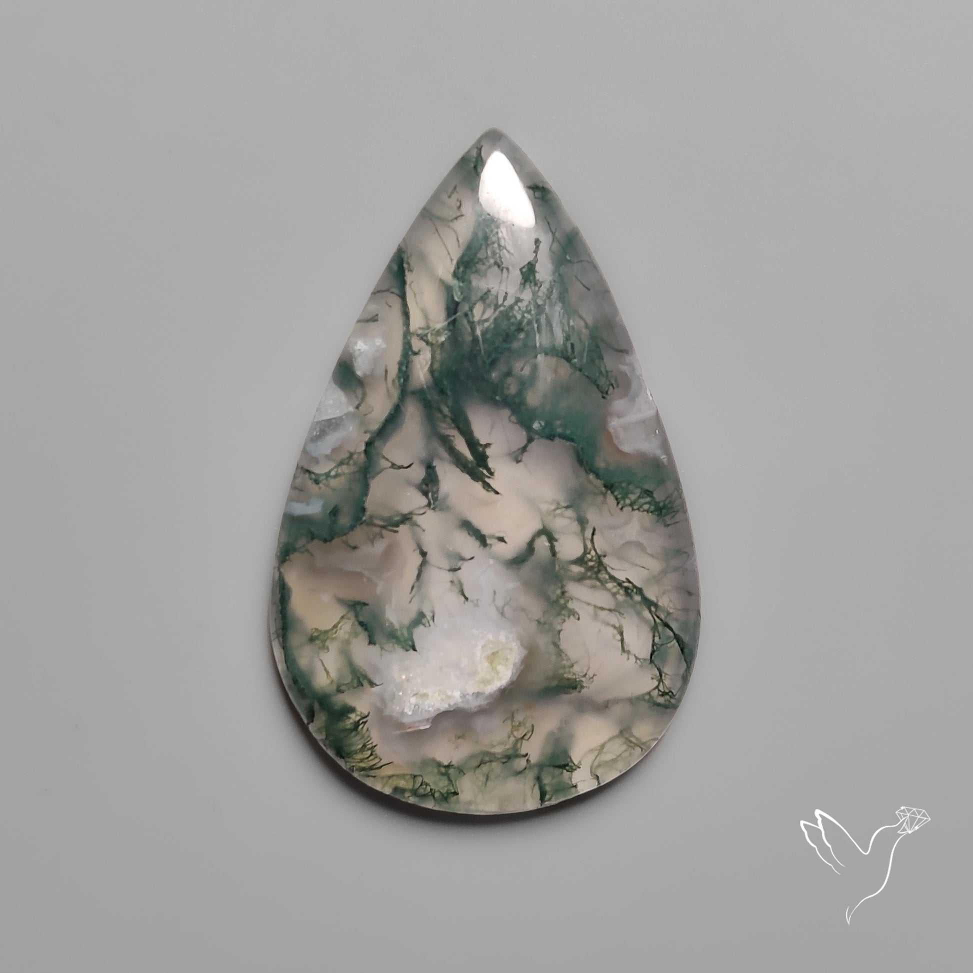 Moss Agate Cabochon