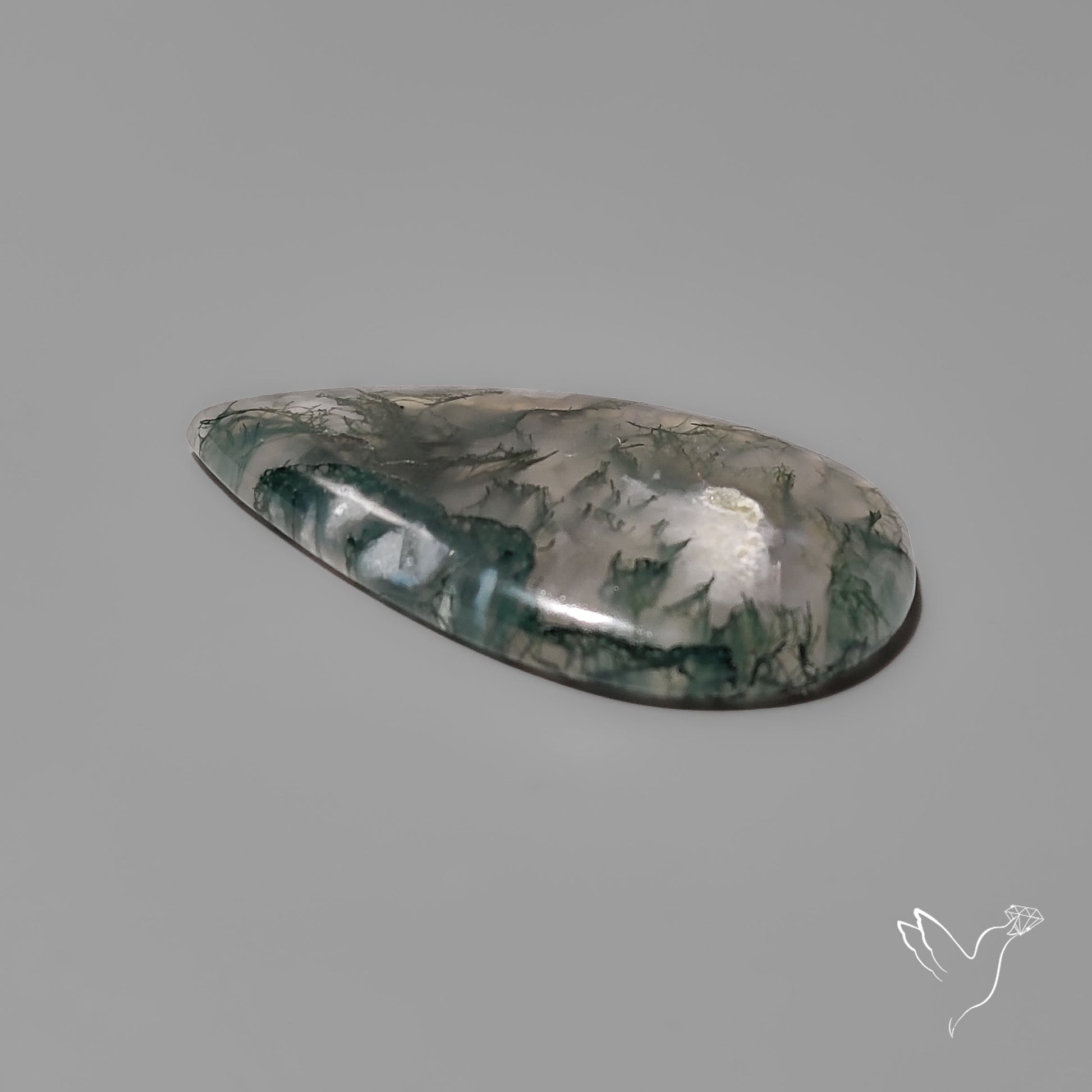 Moss Agate Cabochon