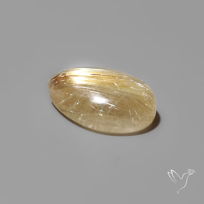 Golden Rutilated Quartz Cabochon