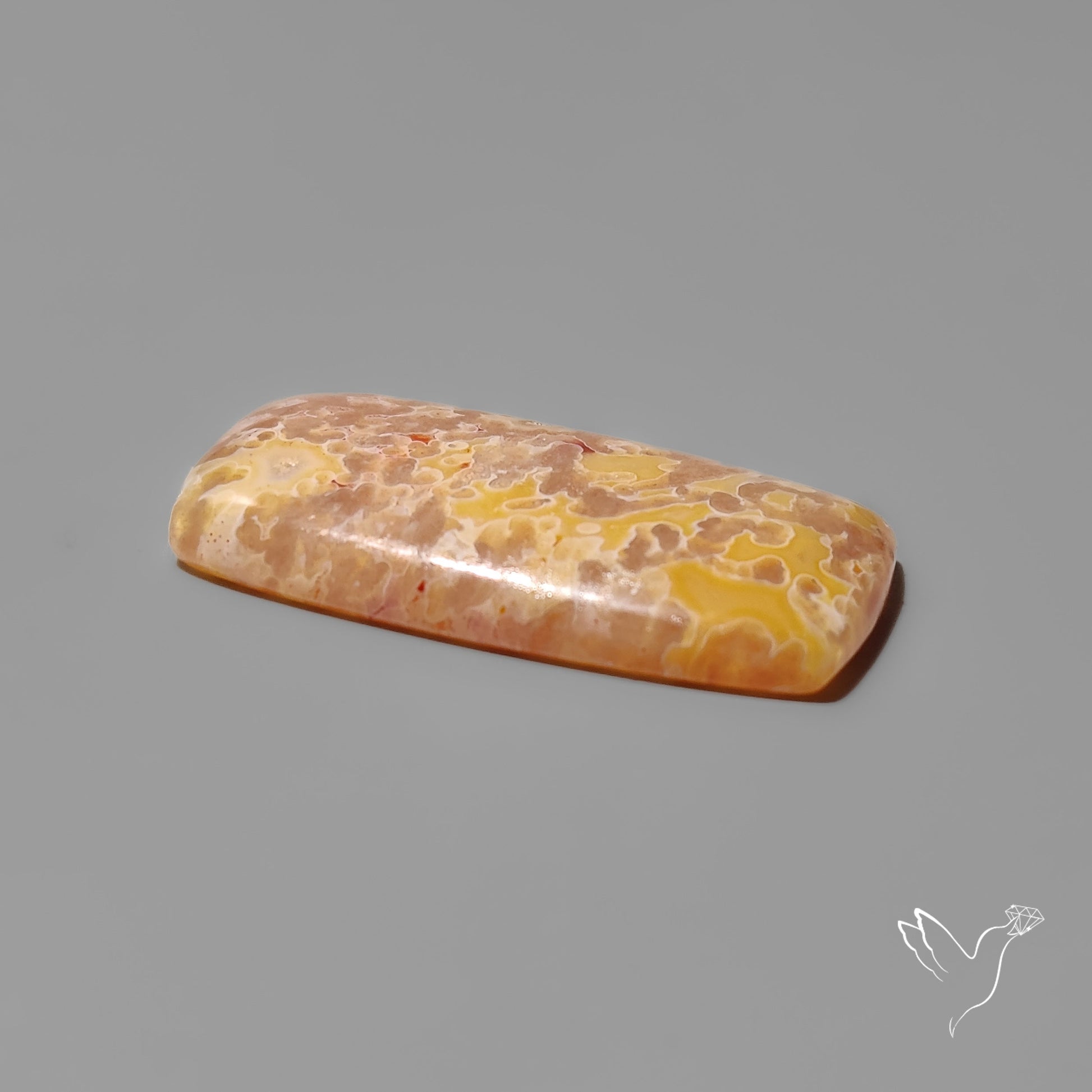 Smuggler Cove Moss Agate Cabochon