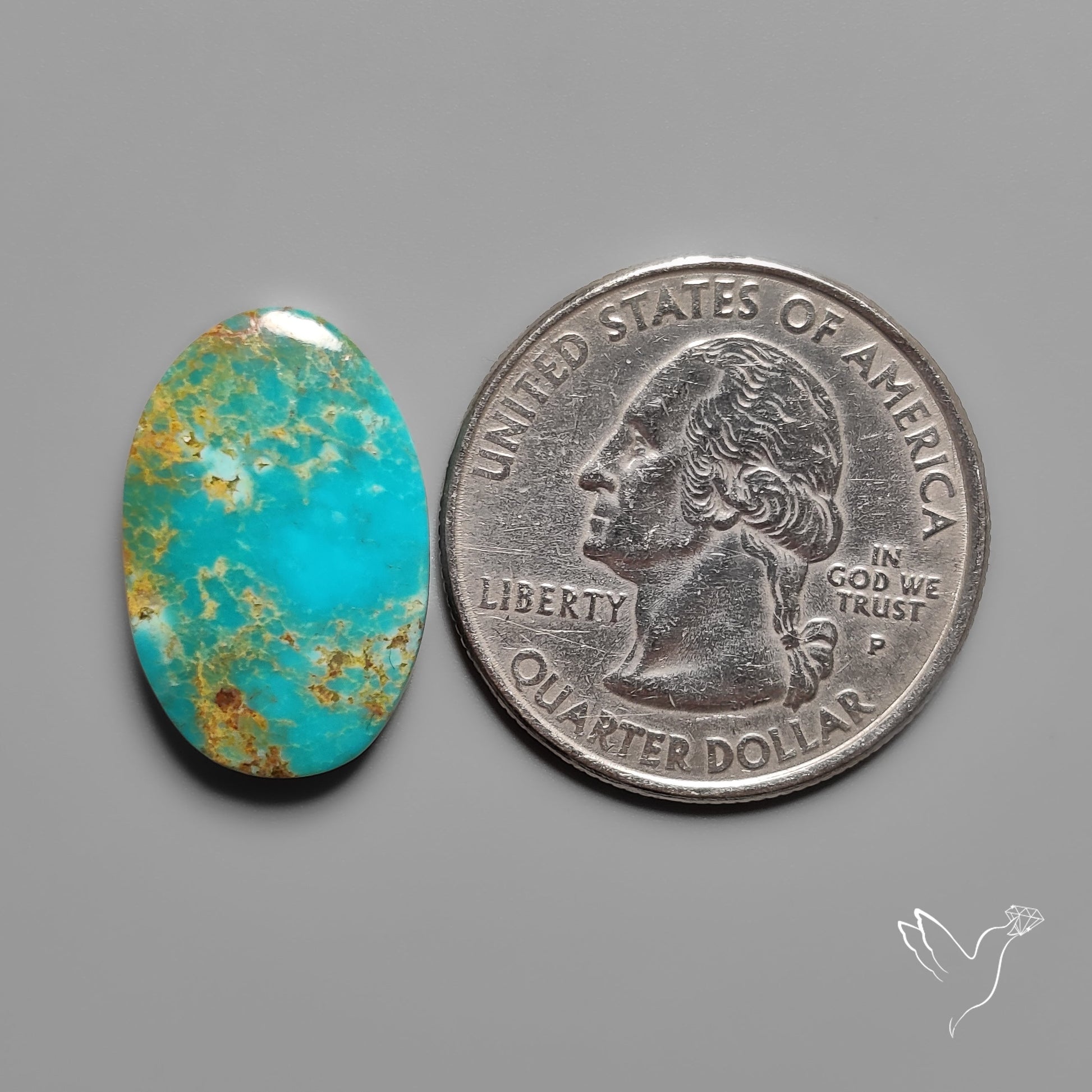 Kingman Turquoise Cabochon