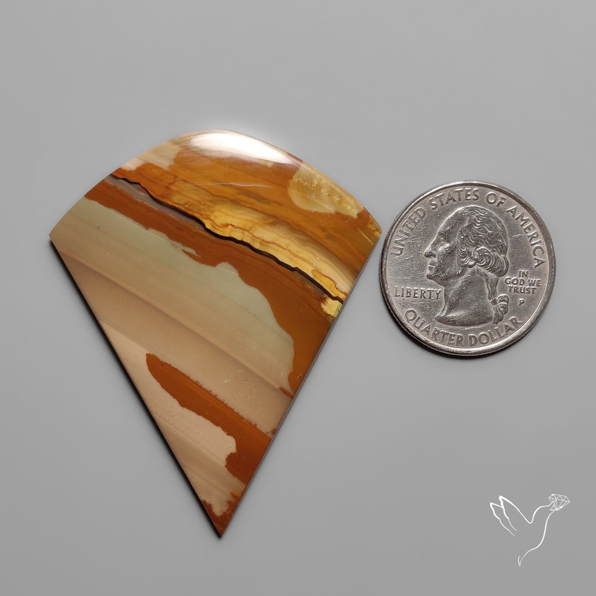 Owyhee Wild Horse Picture Jasper Cabochon