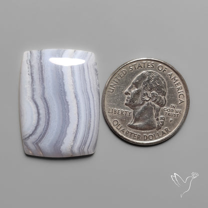 Blue Lace Agate Cabochon