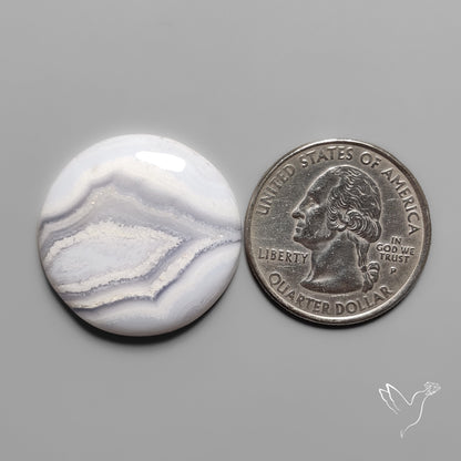 Blue Lace Agate Cabochon
