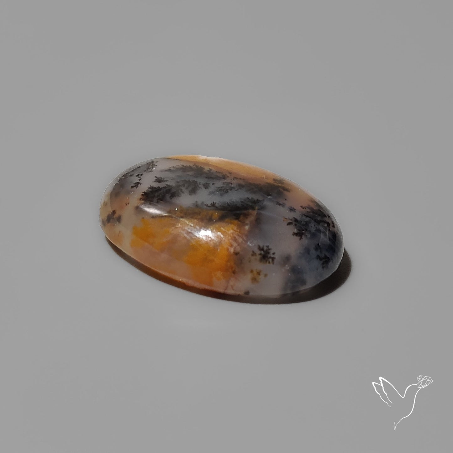 Russian Dendritic Agate Cabochon