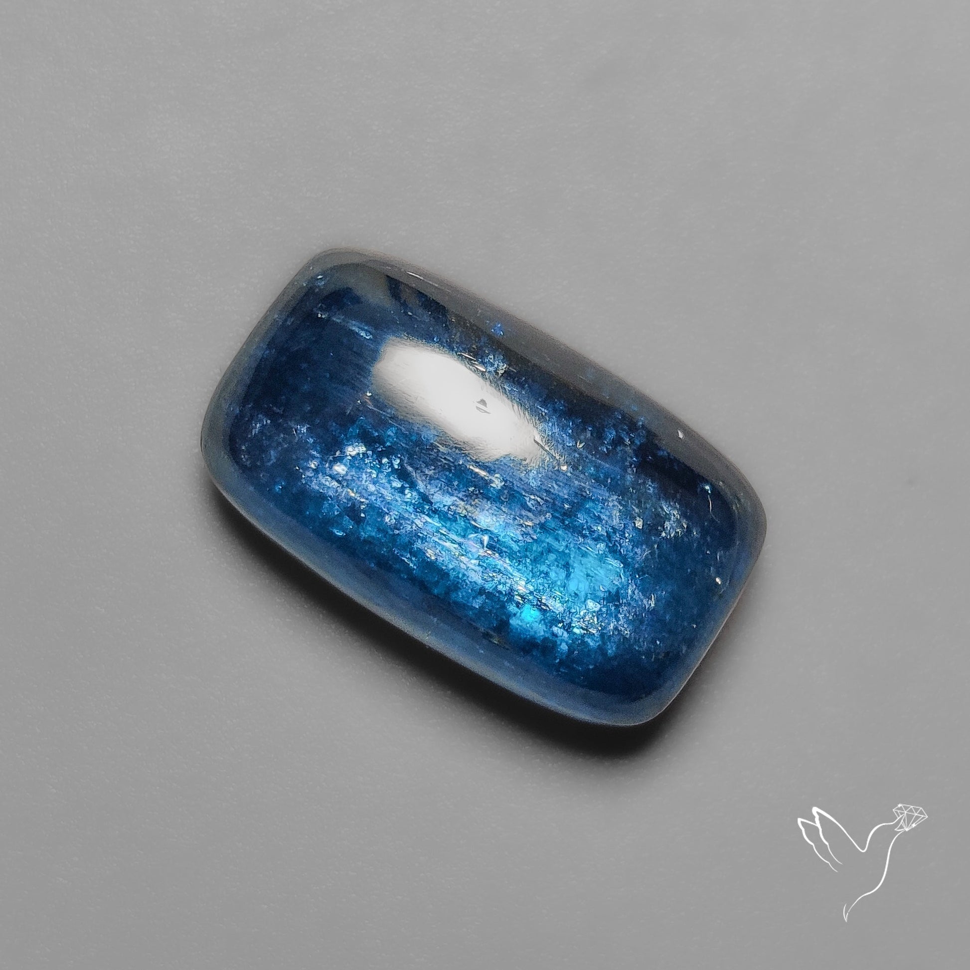 Teal Blue Kyanite Cabochon