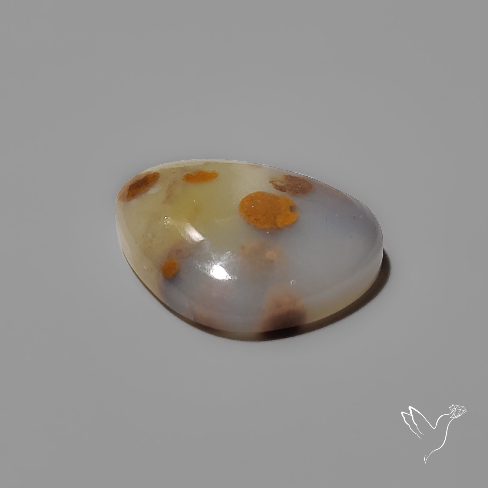 Polka Dot Agate Cabochon