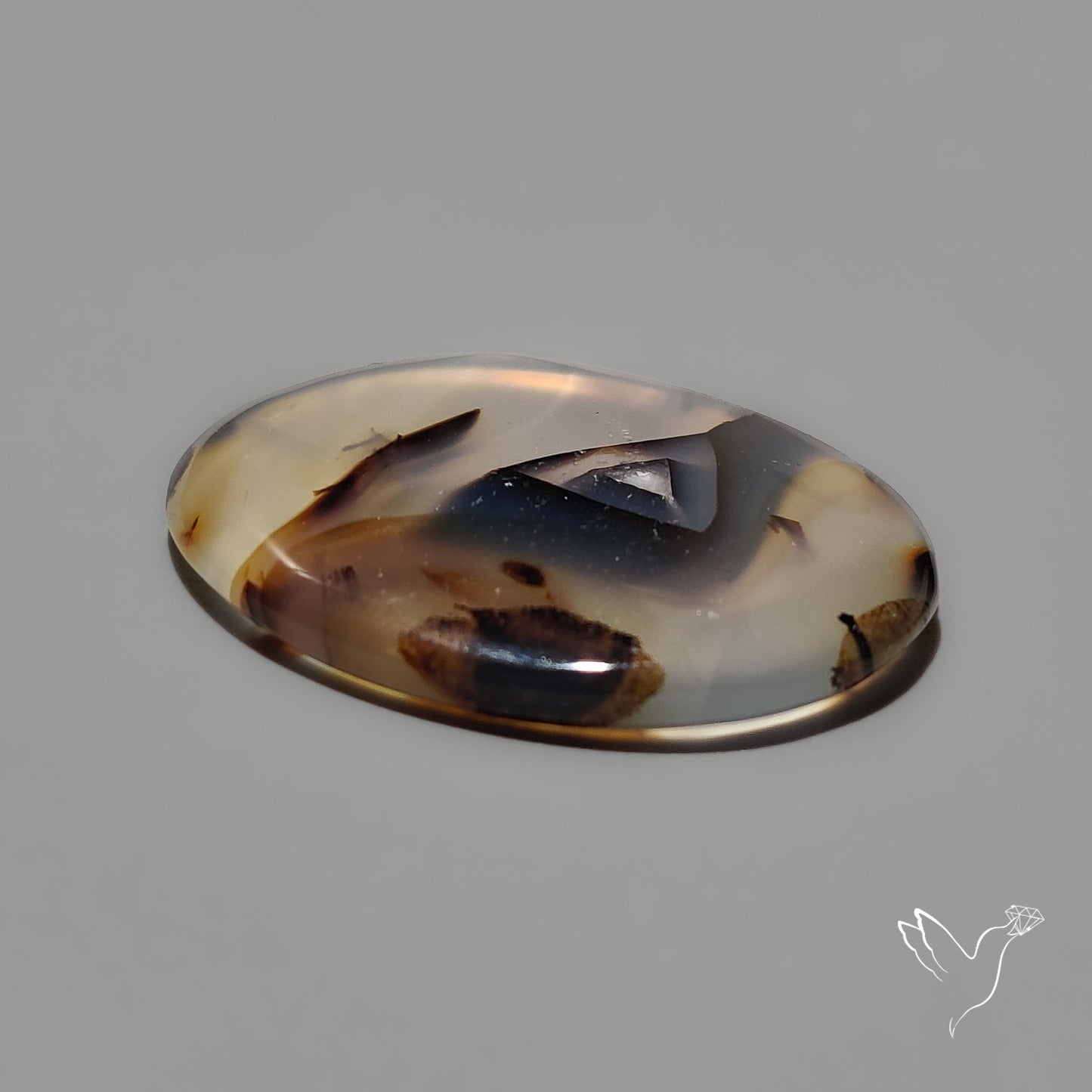 Montana Agate Cabochon