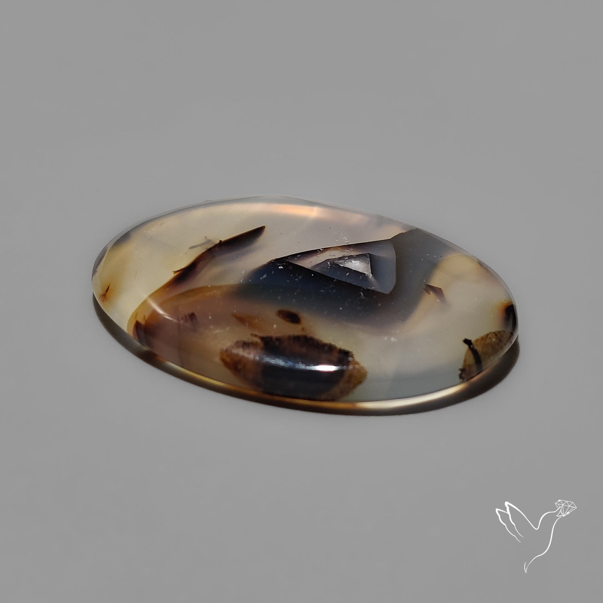 Montana Agate Cabochon