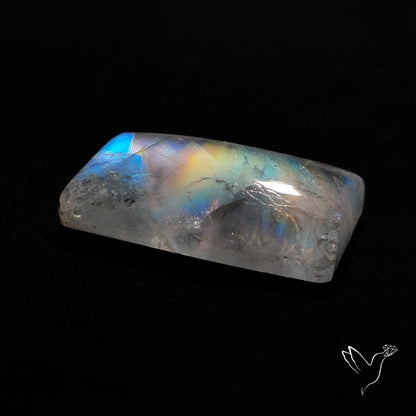 Rainbow Moonstone Cabochon
