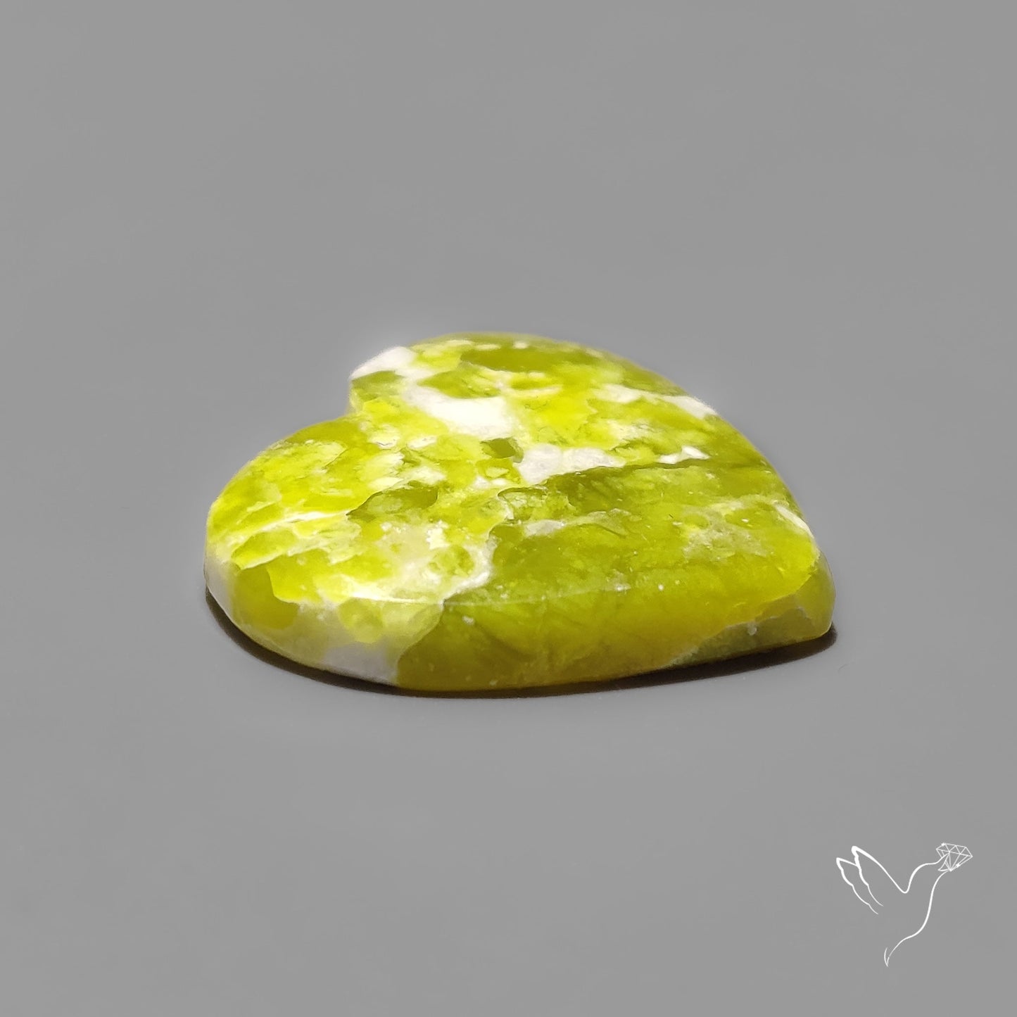 Lizardite Serpentine Heart