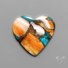 Spiny Oyster Mohave Turquoise Heart