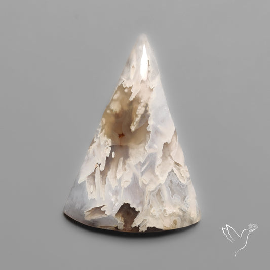 Northridge Plume Agate Cabochon