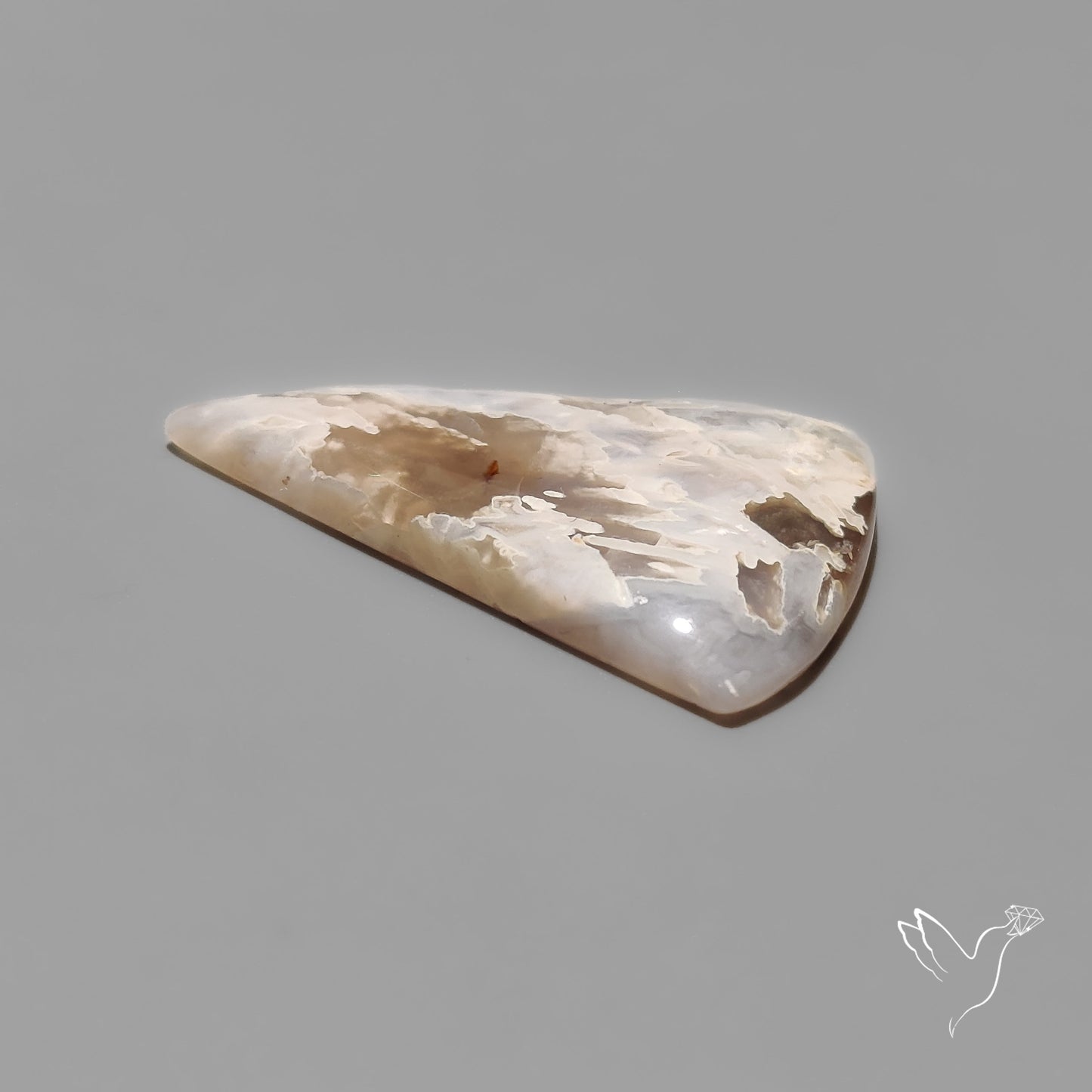 Northridge Plume Agate Cabochon