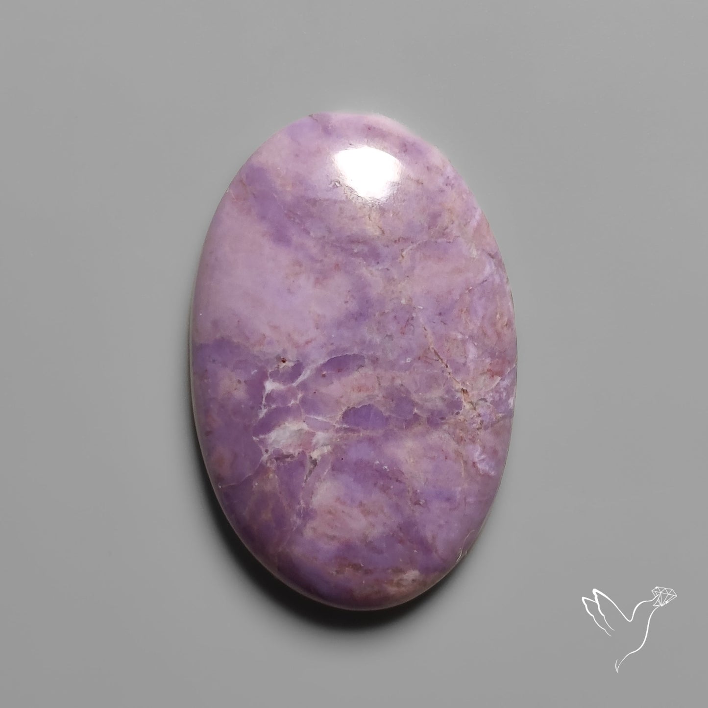 Lavender Purple Jade Cabochon