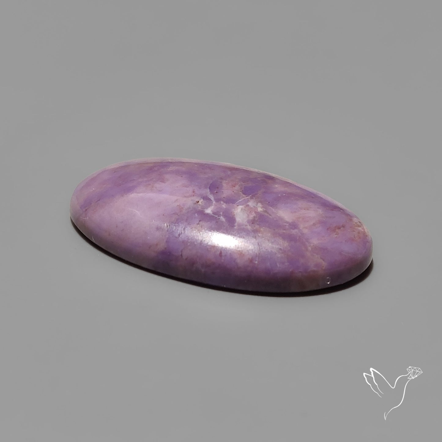 Lavender Purple Jade Cabochon