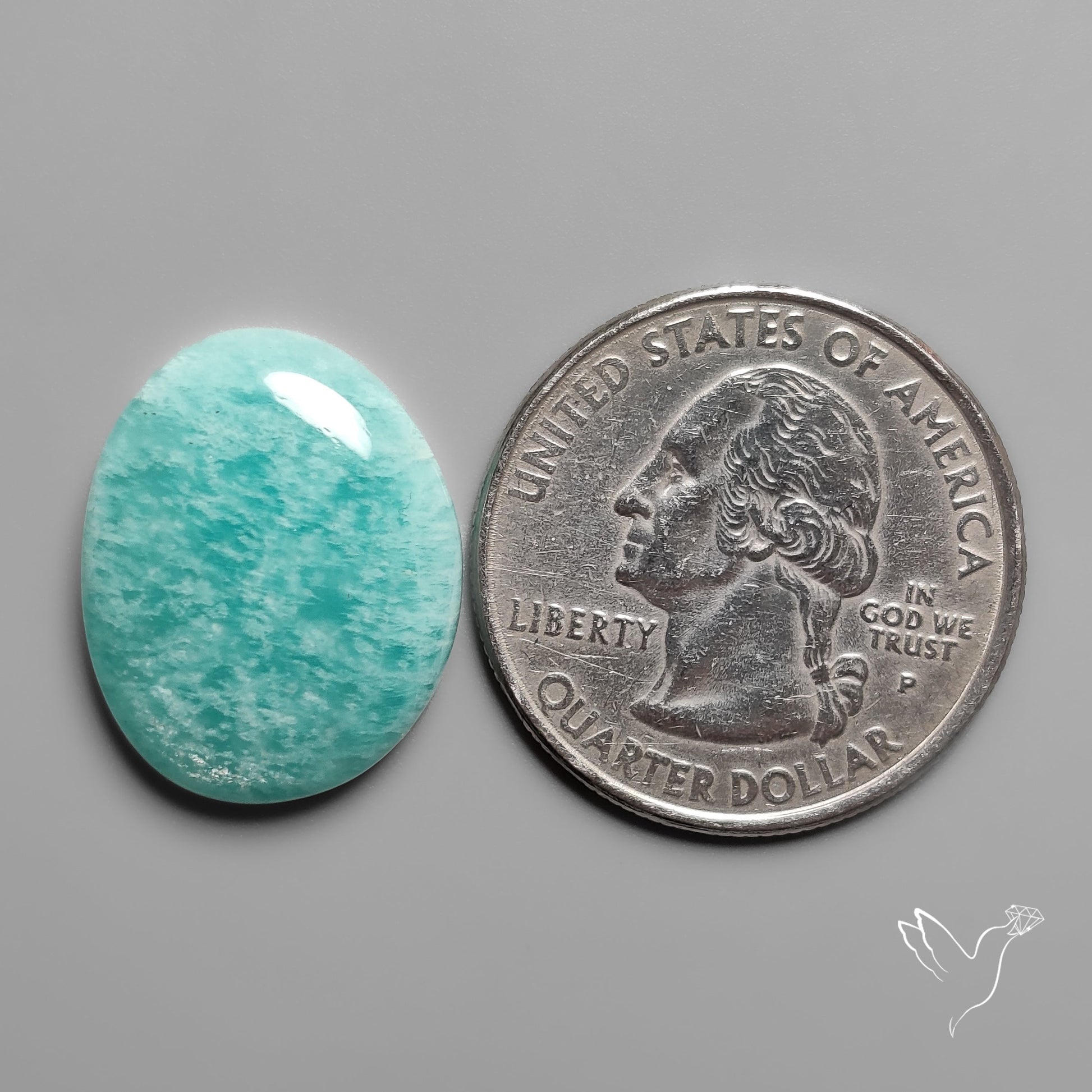 Peruvian Amazonite Cabochon