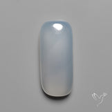 Namibian Blue Chalcedony Cabochon