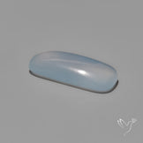 Namibian Blue Chalcedony Cabochon