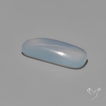 Namibian Blue Chalcedony Cabochon