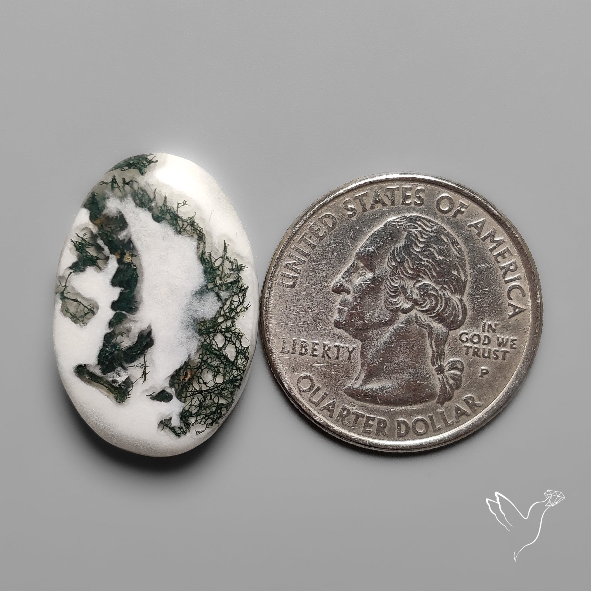 Tree Agate Cabochon