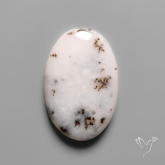 Peruvian Pink Dendritic Opal Cabochon