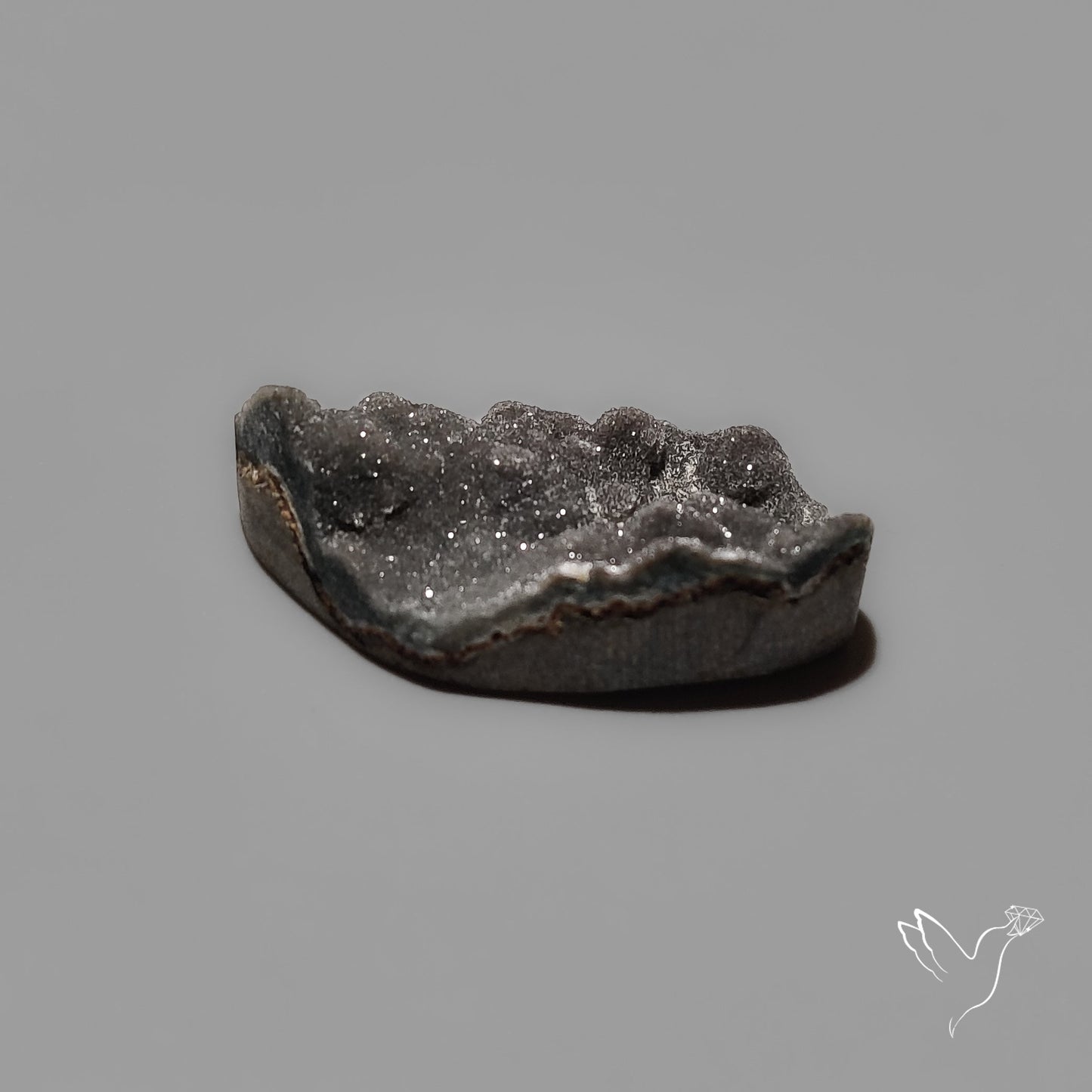 Natural Black Amethyst Druzy