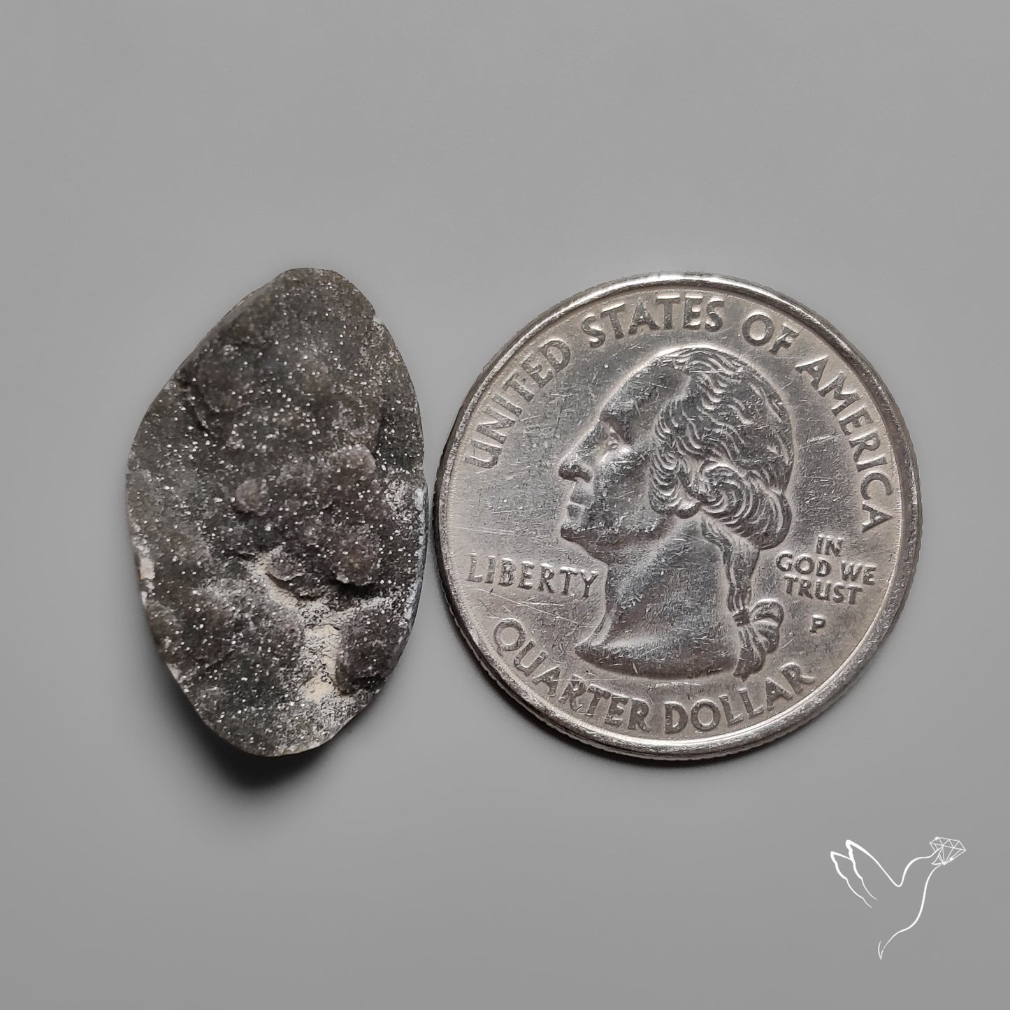 Natural Black Amethyst Druzy